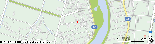 新潟県新潟市南区味方856周辺の地図