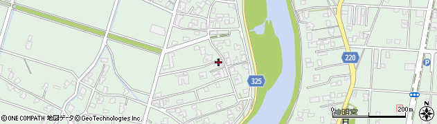 新潟県新潟市南区味方853周辺の地図