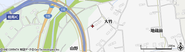 福島県相馬市今田大竹81周辺の地図