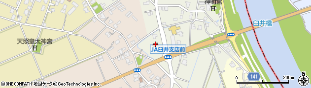 セブンイレブン新潟臼井店周辺の地図