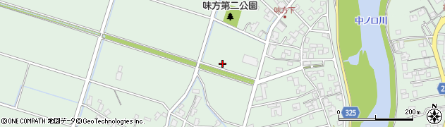 新潟県新潟市南区味方1378周辺の地図