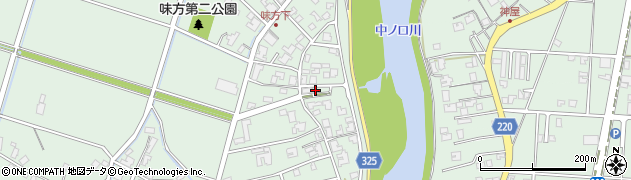 新潟県新潟市南区味方843周辺の地図