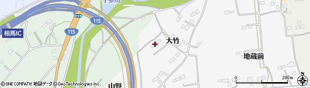 福島県相馬市今田大竹75-2周辺の地図