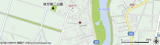 新潟県新潟市南区味方894周辺の地図