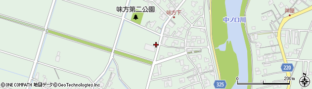 新潟県新潟市南区味方1370周辺の地図