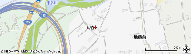 福島県相馬市今田大竹44周辺の地図