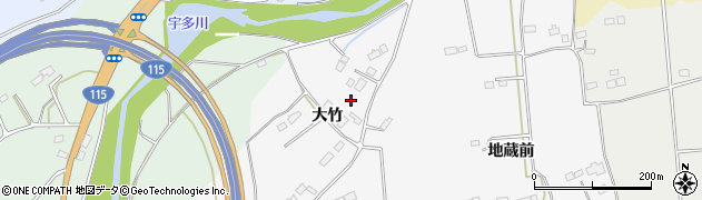 福島県相馬市今田大竹46周辺の地図