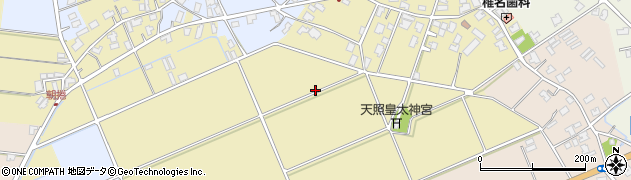 新潟県新潟市南区小蔵子周辺の地図