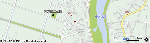 新潟県新潟市南区味方934周辺の地図