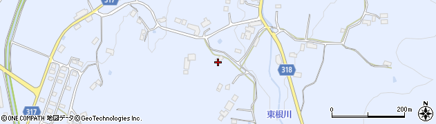 福島県伊達市保原町富沢（姥ケ作）周辺の地図