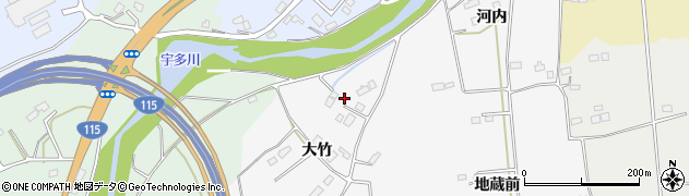 福島県相馬市今田大竹60周辺の地図