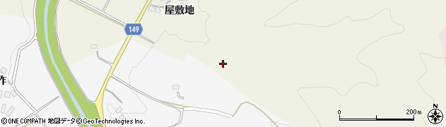 福島県伊達市霊山町中川（高水口）周辺の地図