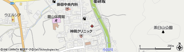 福島県伊達市霊山町掛田（中町）周辺の地図