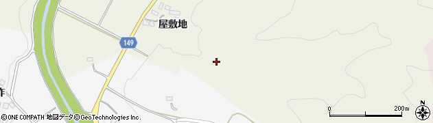 福島県伊達市霊山町中川高水口7周辺の地図