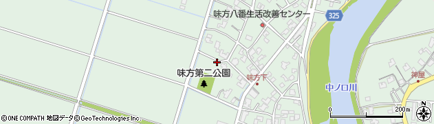 新潟県新潟市南区味方956周辺の地図