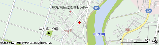 新潟県新潟市南区味方917周辺の地図
