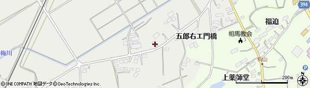福島県相馬市成田五郎右エ門橋145周辺の地図