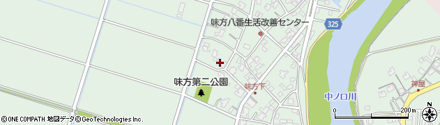 新潟県新潟市南区味方963周辺の地図