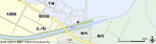 福島県相馬市新田（梅川）周辺の地図