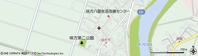 新潟県新潟市南区味方970周辺の地図