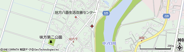新潟県新潟市南区味方914-2周辺の地図