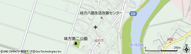 新潟県新潟市南区味方990周辺の地図