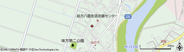 新潟県新潟市南区味方991周辺の地図