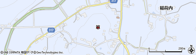 福島県伊達市保原町富沢（舘）周辺の地図