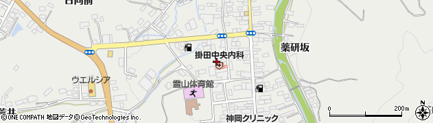 福島県伊達市霊山町掛田西裏49周辺の地図