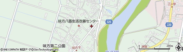 新潟県新潟市南区味方1116周辺の地図
