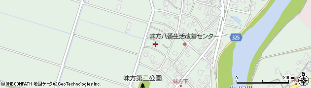 新潟県新潟市南区味方1000周辺の地図