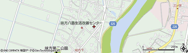 新潟県新潟市南区味方1115周辺の地図