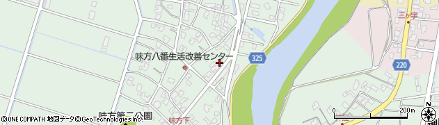 新潟県新潟市南区味方1117周辺の地図
