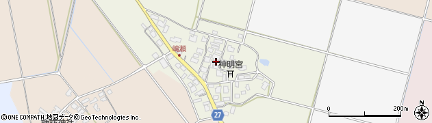 新潟県阿賀野市嶋瀬周辺の地図