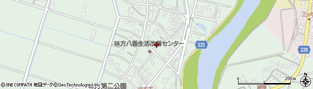 新潟県新潟市南区味方1109周辺の地図