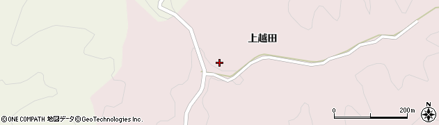福島県伊達市霊山町石田上越田15周辺の地図