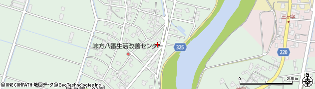 新潟県新潟市南区味方1118周辺の地図