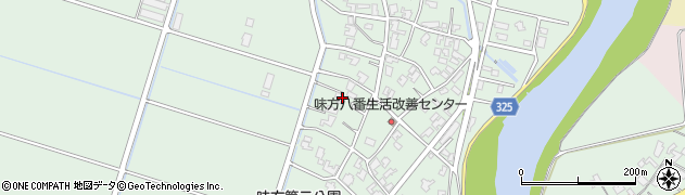 新潟県新潟市南区味方995周辺の地図