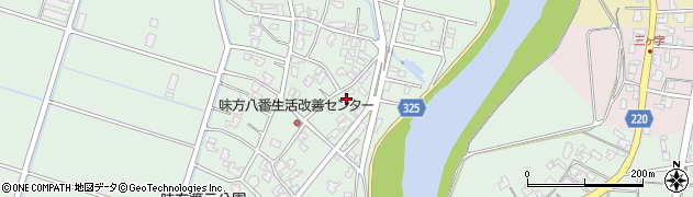 新潟県新潟市南区味方1119周辺の地図