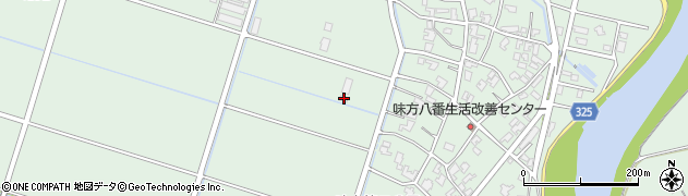 新潟県新潟市南区味方1304周辺の地図