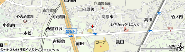 福島県太陽光メンテナンス協同組合周辺の地図