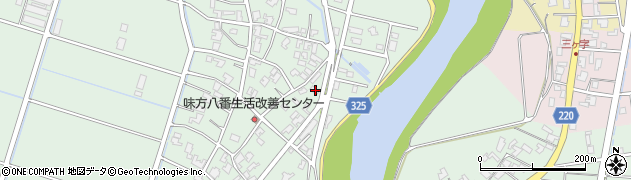 新潟県新潟市南区味方1120周辺の地図