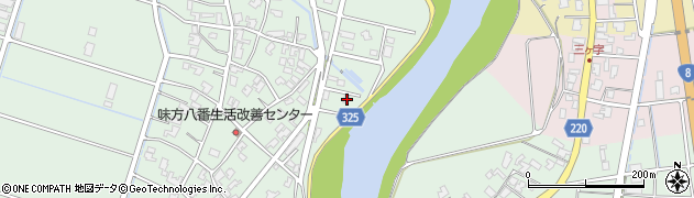新潟県新潟市南区味方1124周辺の地図