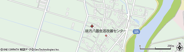 新潟県新潟市南区味方995-1周辺の地図