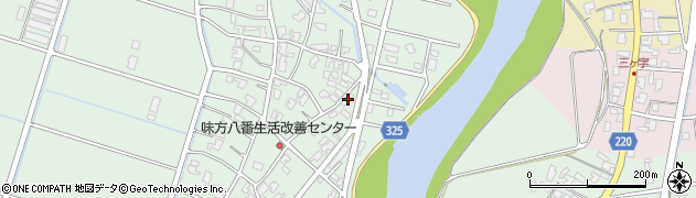 新潟県新潟市南区味方1122周辺の地図