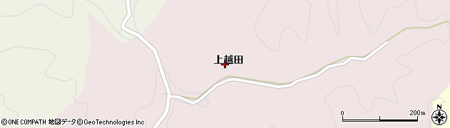 福島県伊達市霊山町石田上越田24周辺の地図