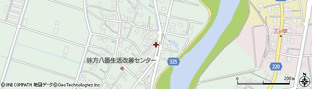 新潟県新潟市南区味方1123周辺の地図