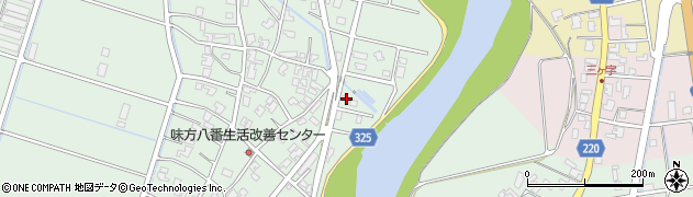 新潟県新潟市南区味方1129周辺の地図