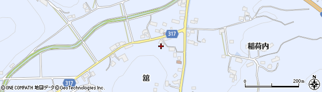 福島県伊達市保原町富沢（下川原）周辺の地図
