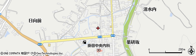 福島県伊達市霊山町掛田西裏68周辺の地図